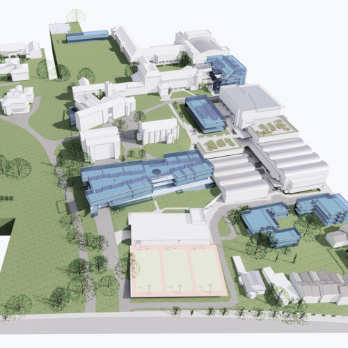 Shore Grammar School Master Plan Competition Site Render